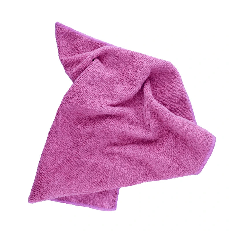 Pack Paños Microfibra Morado 40x40cm Pack 3 Unidades