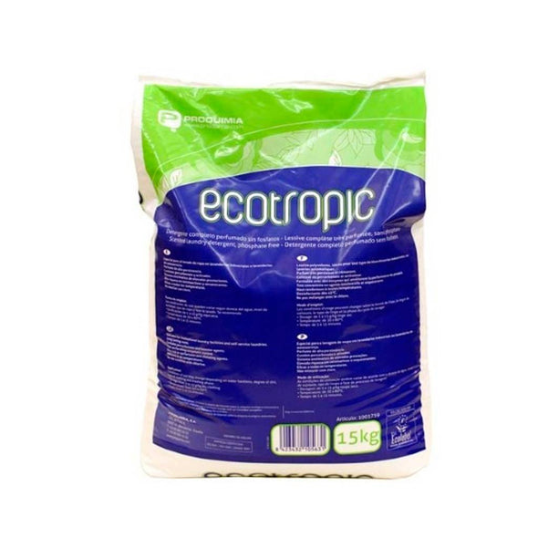 Detergente Enzimático En Polvo Atomizado Ecotropic 15 Kg