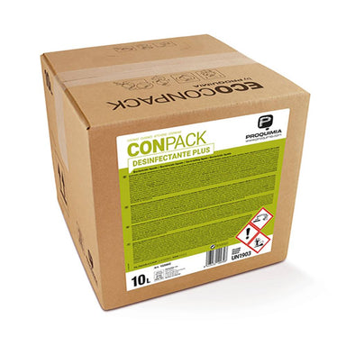Desinfectante Amonio Cuaternario Conpack Plus Ultraconc Caja 10 Lts
