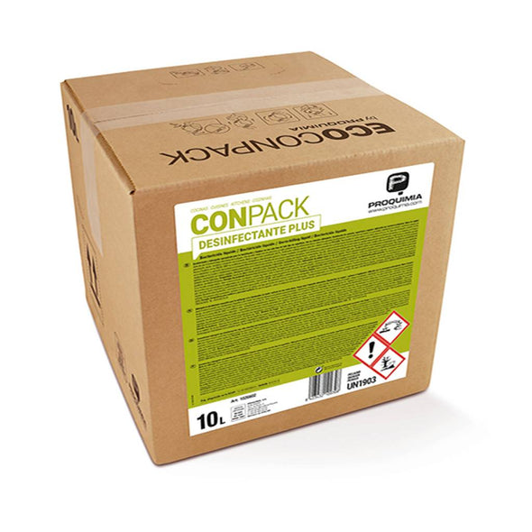 Desinfectante Amonio Cuaternario Conpack Plus Ultraconc Caja 10 Lts