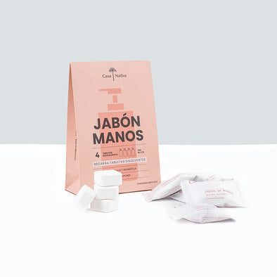 Recargas Jabon de Manos Jardín Cápsulas X 4 Unids