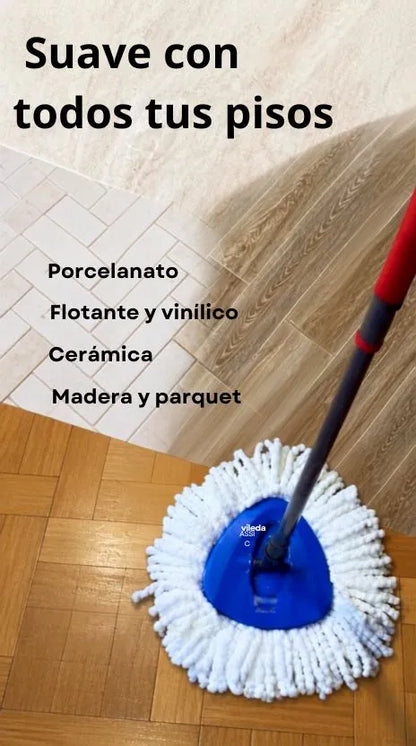 Mopa Centrifuga Microfibra UltraSpin Vileda Professional