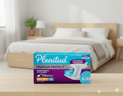 Pañales Plenitud Premium Protect Talla G/XG x 20 unids