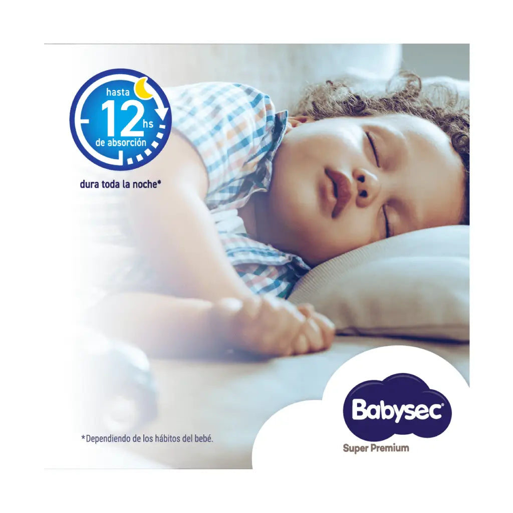Pañales Babysec Super Premium Talla XXG Paquete x 54 unidades