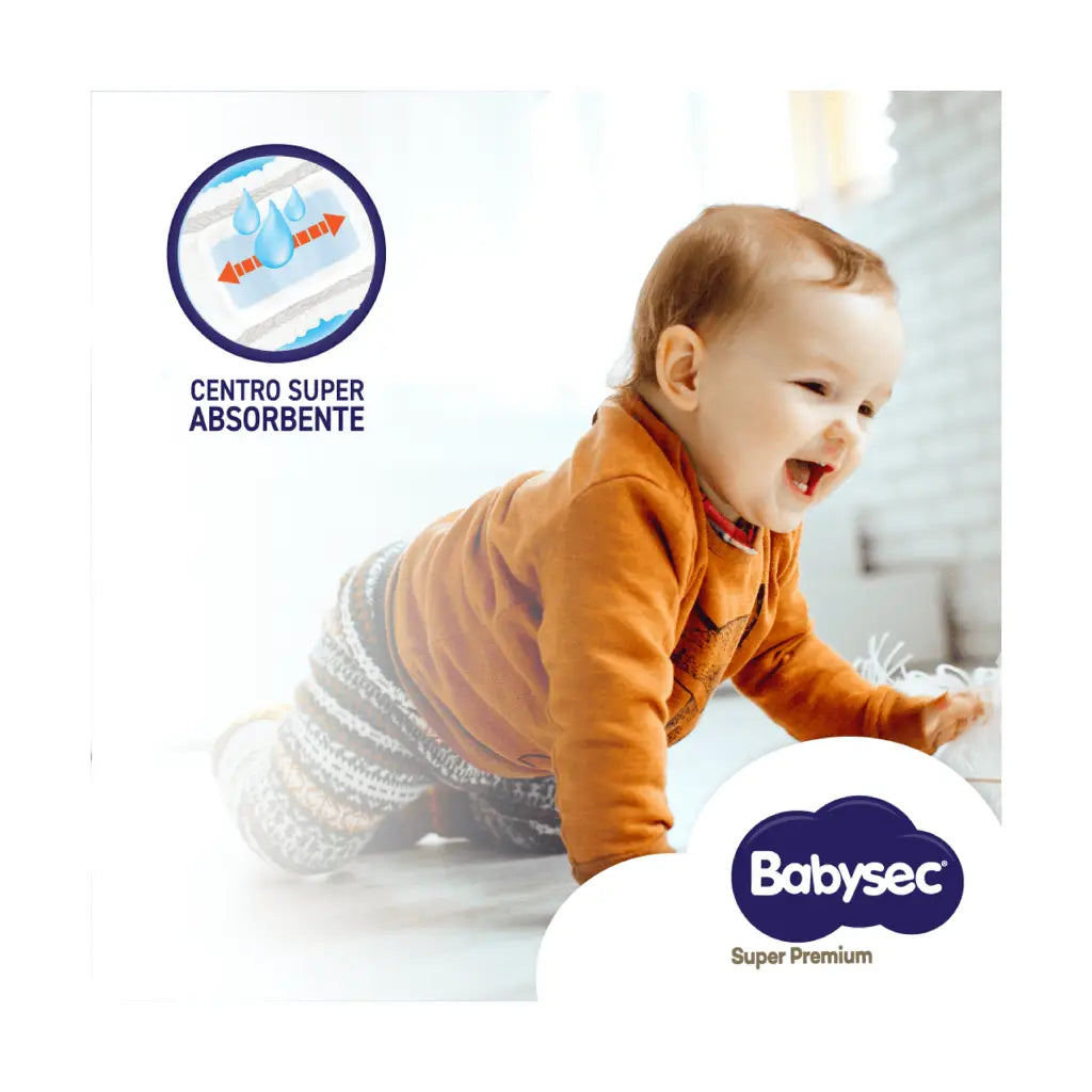 Pañales Babysec Super Premium Talla XXG Paquete x 54 unidades