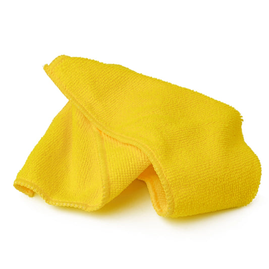 Pack Paños Microfibra Amarillo 40x40cm Pack 3 Unidades