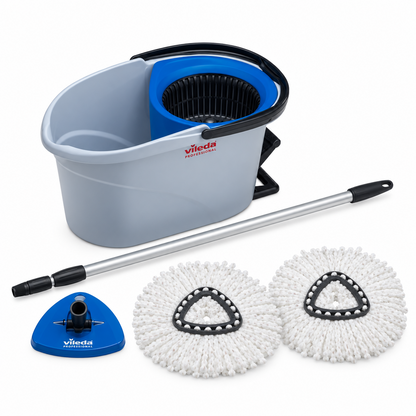 Mopa Giratoria con Pedal UltraSpin Vileda Professional + Repuesto de Mopa