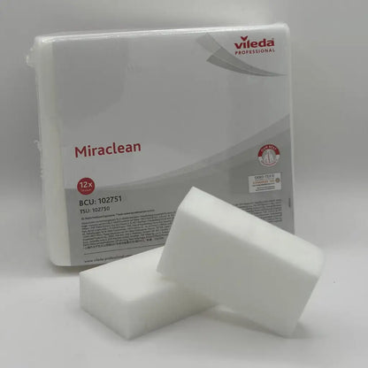 Esponja Mágica Miraclean Blanca Vileda Prof Pack X 12 Unids