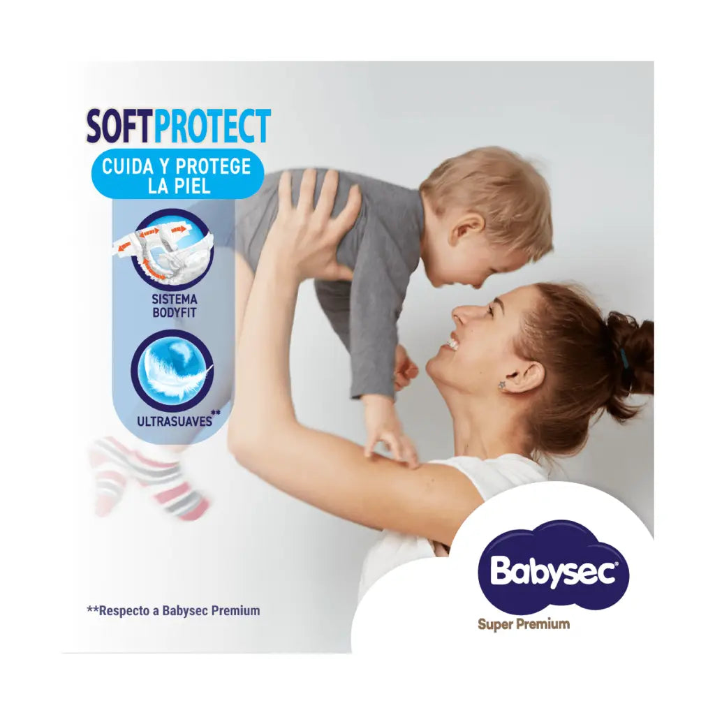 Pañales Babysec Super Premium Talla XXG Paquete x 54 unidades