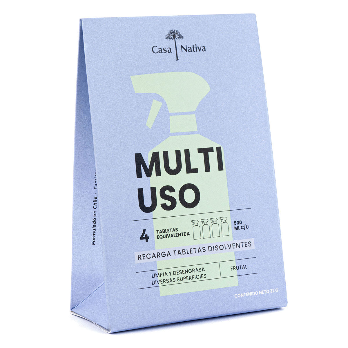 Limpiador Multiuso CasaNativa  x 4 Tabletas