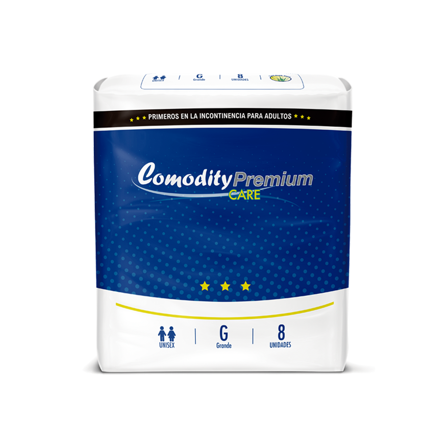 Pañales Comodity Premium Talla G x 40 unids