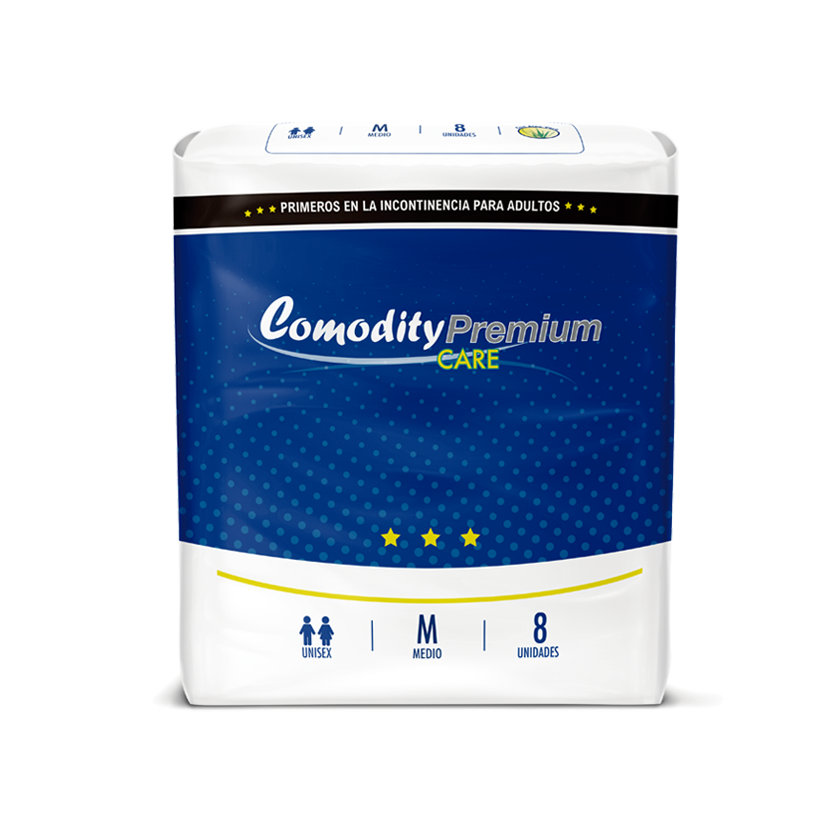 Pañales Comodity Premium Talla M x 40 unids