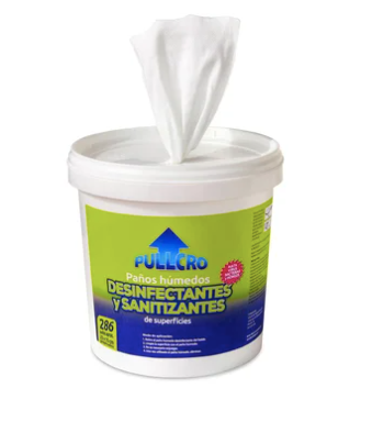 Toallitas Sanitizantes Cobre Pullcro x100 Unidades