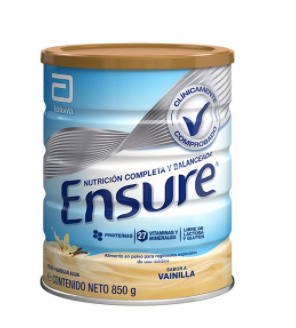 Ensure Vainilla Tarro 850 grs