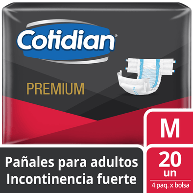 Pañales Cotidian Premium Talla M x 20 unids
